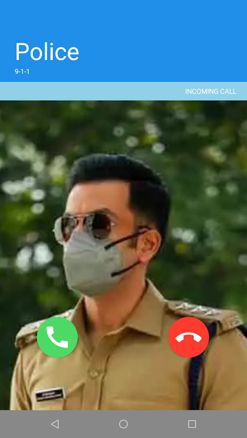 Fake call screen – Prank call screenshot