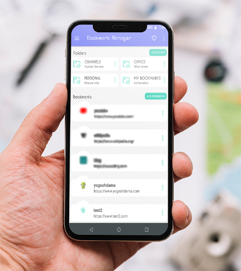 Bookmark Manager – URL manager screenshot