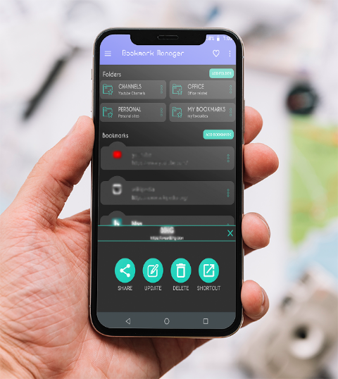 Bookmark Manager – URL manager screenshot