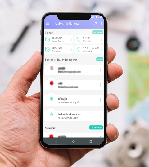 Bookmark Manager – URL manager screenshot