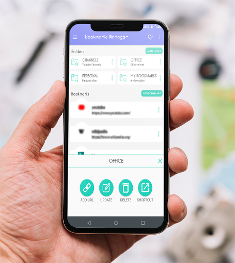 Bookmark Manager – URL manager screenshot