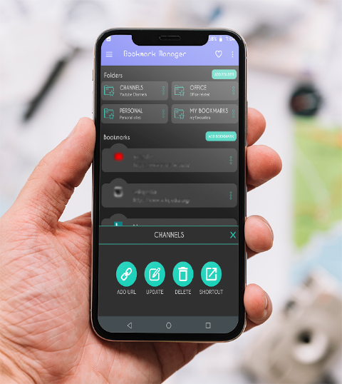 Bookmark Manager – URL manager screenshot
