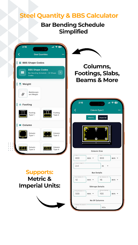 Construction Calculator A1 Pro screenshot
