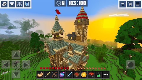 Planet Craft: Mine Block Craft screenshot
