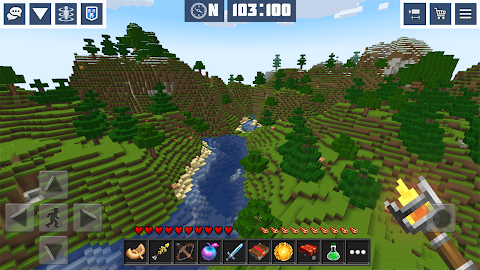 Planet Craft: Mine Block Craft screenshot