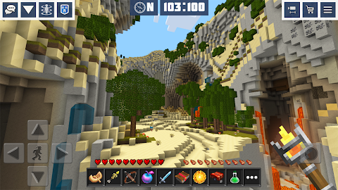 Planet Craft: Mine Block Craft screenshot