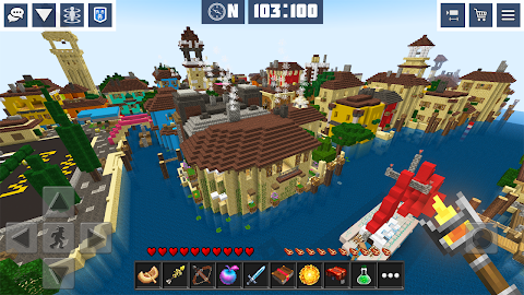 Planet Craft: Mine Block Craft screenshot
