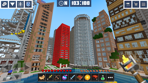 Planet Craft: Mine Block Craft screenshot