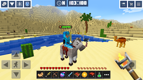 Planet Craft: Mine Block Craft screenshot