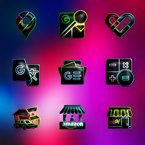 Flixy 3D – Icon Pack screenshot