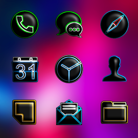Flixy 3D – Icon Pack screenshot
