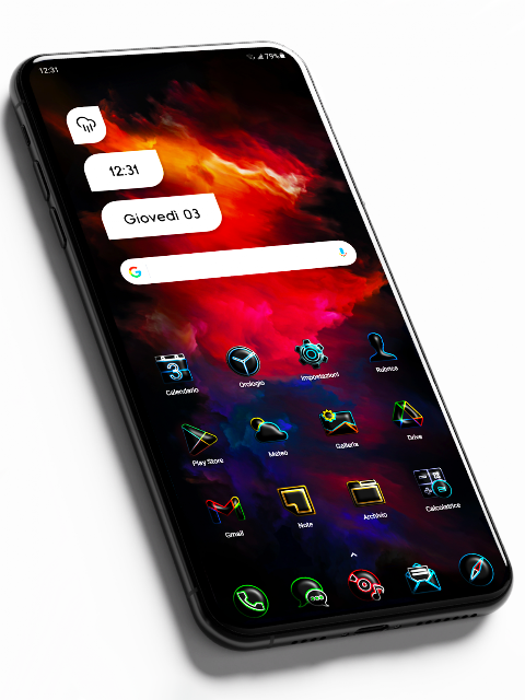 Flixy 3D – Icon Pack screenshot