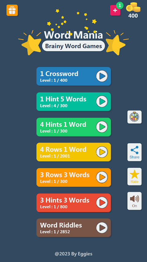 Word Mania – Brainy Word Games screenshot