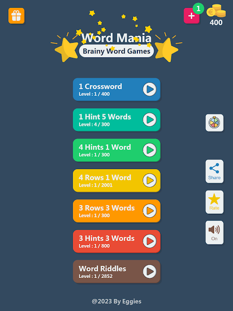 Word Mania – Brainy Word Games screenshot