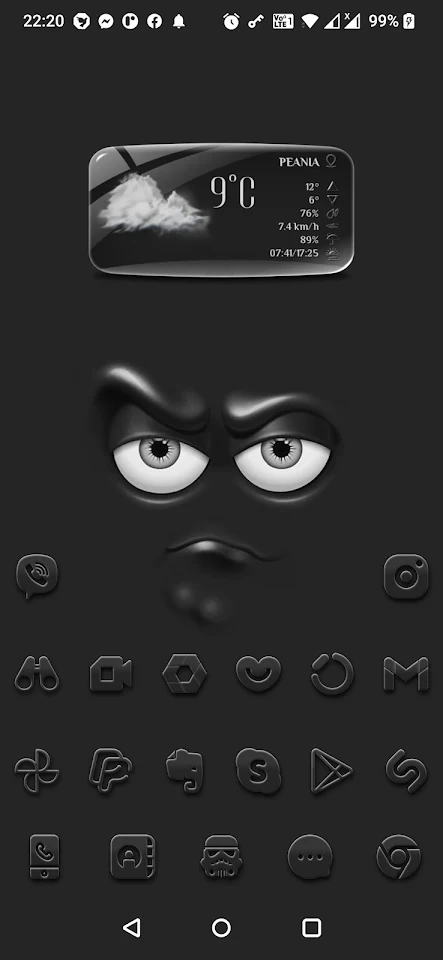 Embossed – Icon Pack screenshot