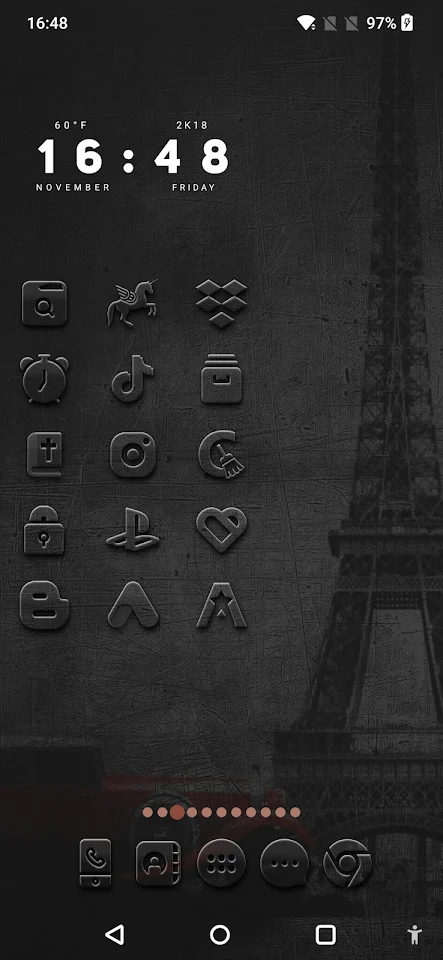 Embossed – Icon Pack screenshot