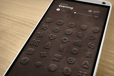 Embossed – Icon Pack screenshot