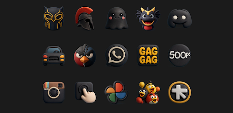 Funko Dark – Icon Pack screenshot