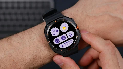 Material You Style Watch Face screenshot