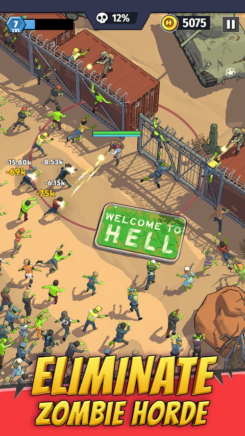 Last Hero: Zombie Shooter Pro screenshot
