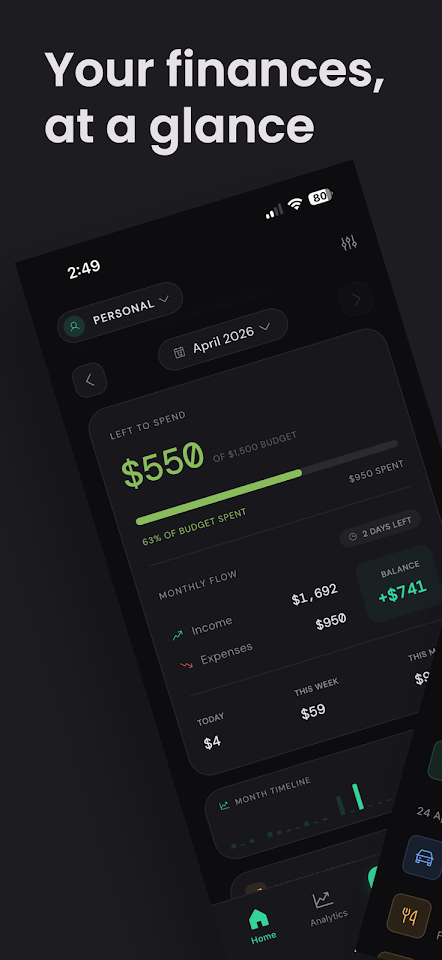 Pocket: Expense Tracker screenshot