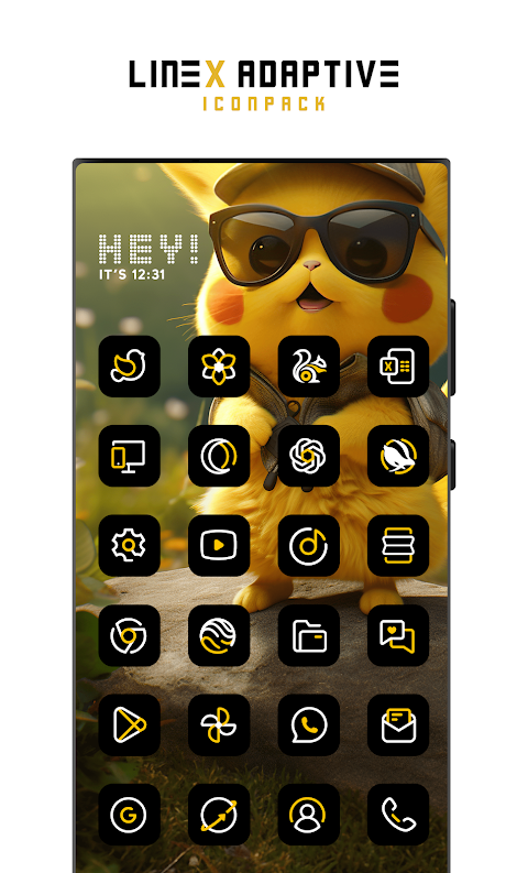 LineX Adaptive IconPack screenshot