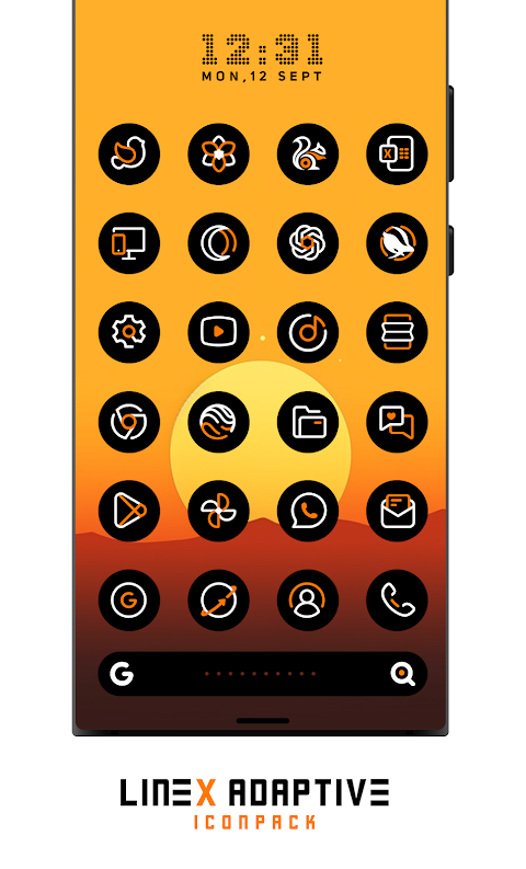 LineX Adaptive IconPack screenshot