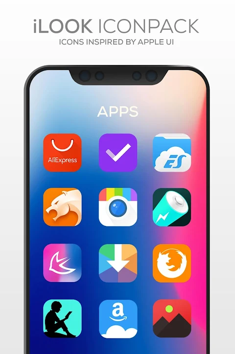 iLOOK Icon pack UX THEME screenshot
