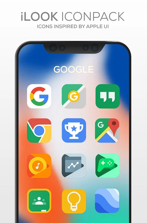 iLOOK Icon pack UX THEME screenshot