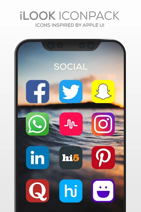 iLOOK Icon pack UX THEME screenshot