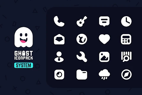 Ghost IconPack screenshot