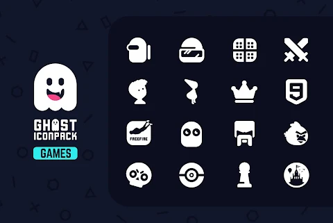 Ghost IconPack screenshot