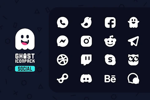 Ghost IconPack screenshot