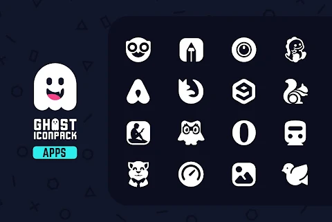 Ghost IconPack screenshot