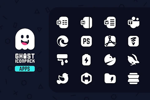 Ghost IconPack screenshot