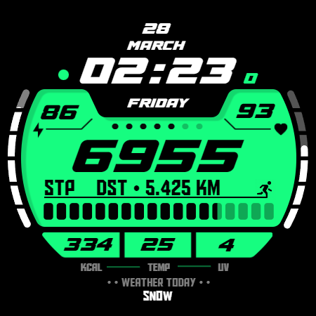 AthletiX – Watch Face screenshot