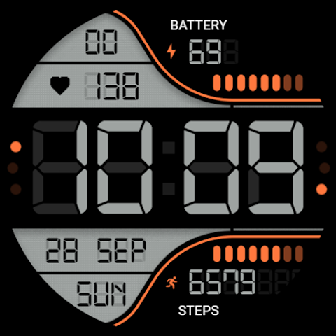 Digiwatch WatchFace screenshot