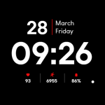 Minimal BOLD – Watch Face
