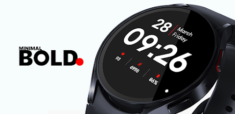 Minimal BOLD – Watch Face screenshot