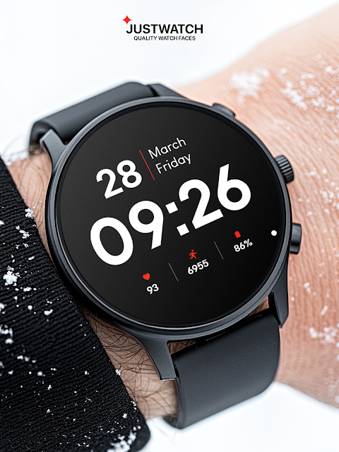 Minimal BOLD – Watch Face screenshot