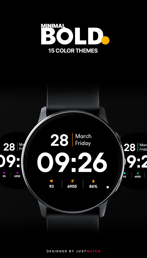 Minimal BOLD – Watch Face screenshot