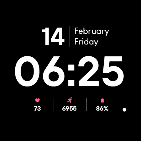 Minimal BOLD – Watch Face screenshot