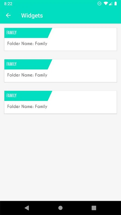 Contacts Widget – Speed Dial screenshot