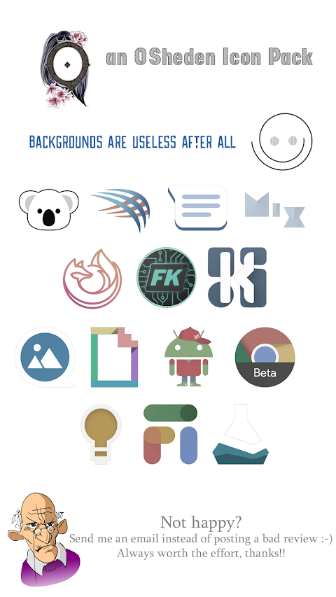 Distraction Icon Pack screenshot
