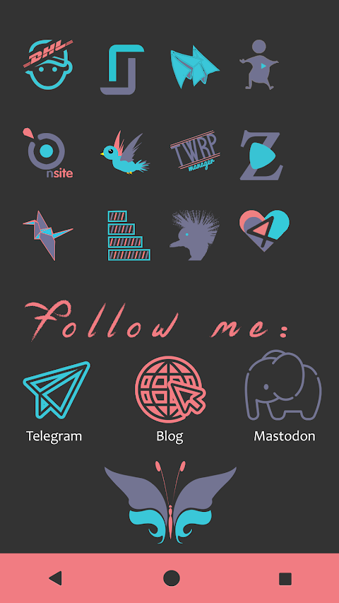 Sinfonia Minimal Icon Pack screenshot