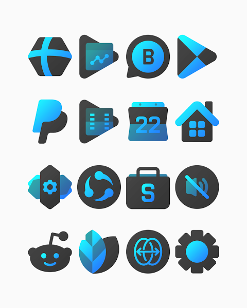 Bluediant – Icon Pack screenshot