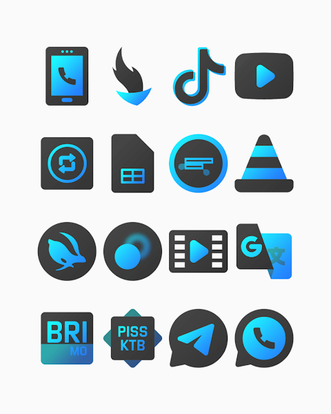 Bluediant – Icon Pack screenshot