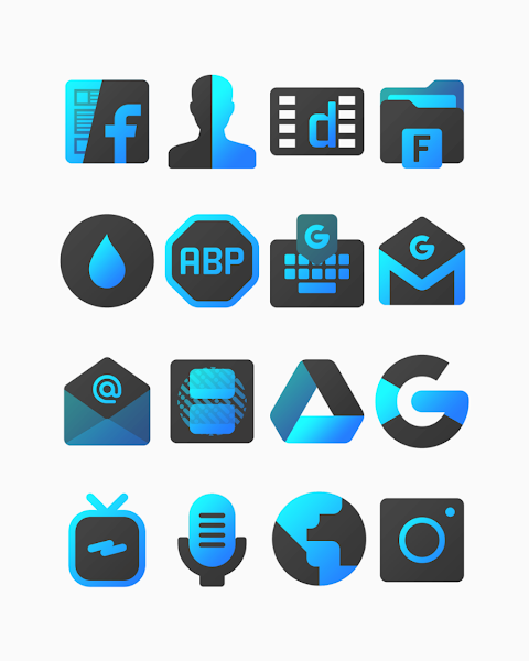 Bluediant – Icon Pack screenshot