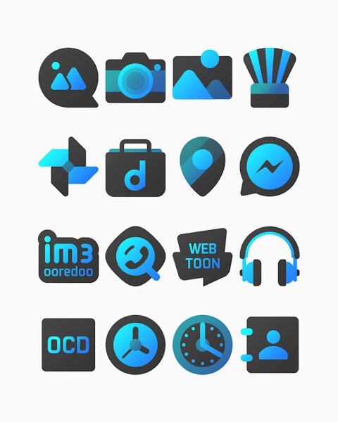 Bluediant – Icon Pack screenshot