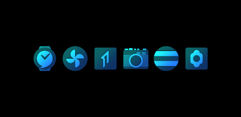 Sora Blue – Icon Pack screenshot
